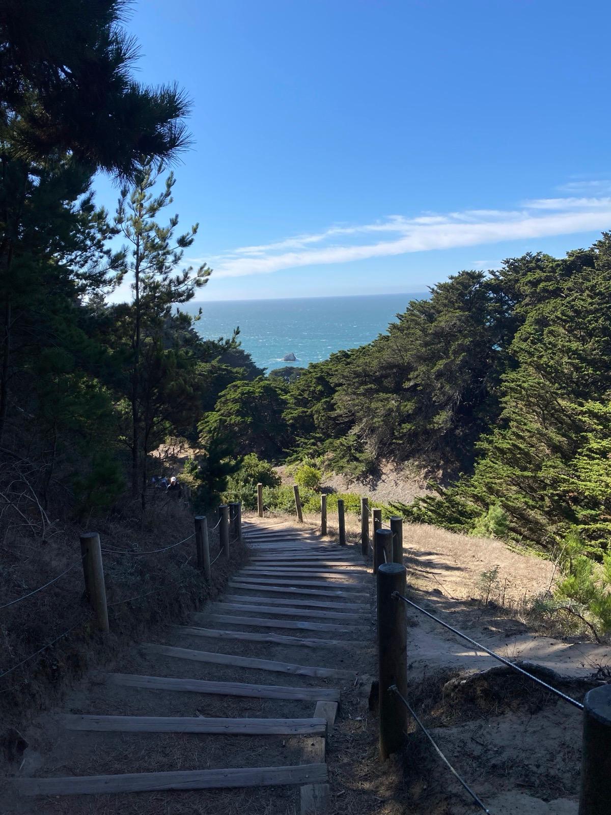 Cliffs, Ruins, and Ocean Views at the Edge of San Francisco photograph 1